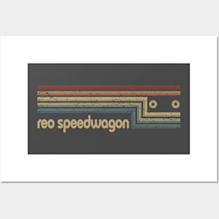 REO Speedwagon Cassette Stripes Posters and Art